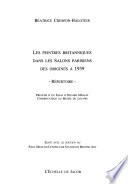 Télécharger le livre libro Repertoires Des Peintres Britanniques Dans Le Salons Parisiens Des Origines à 1939